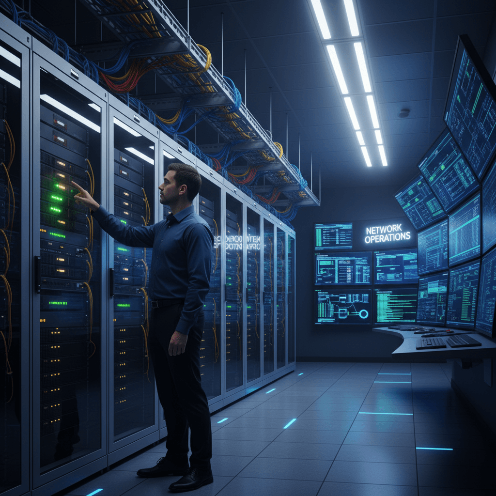 IT infrastructure specialist managing cloud and server systems